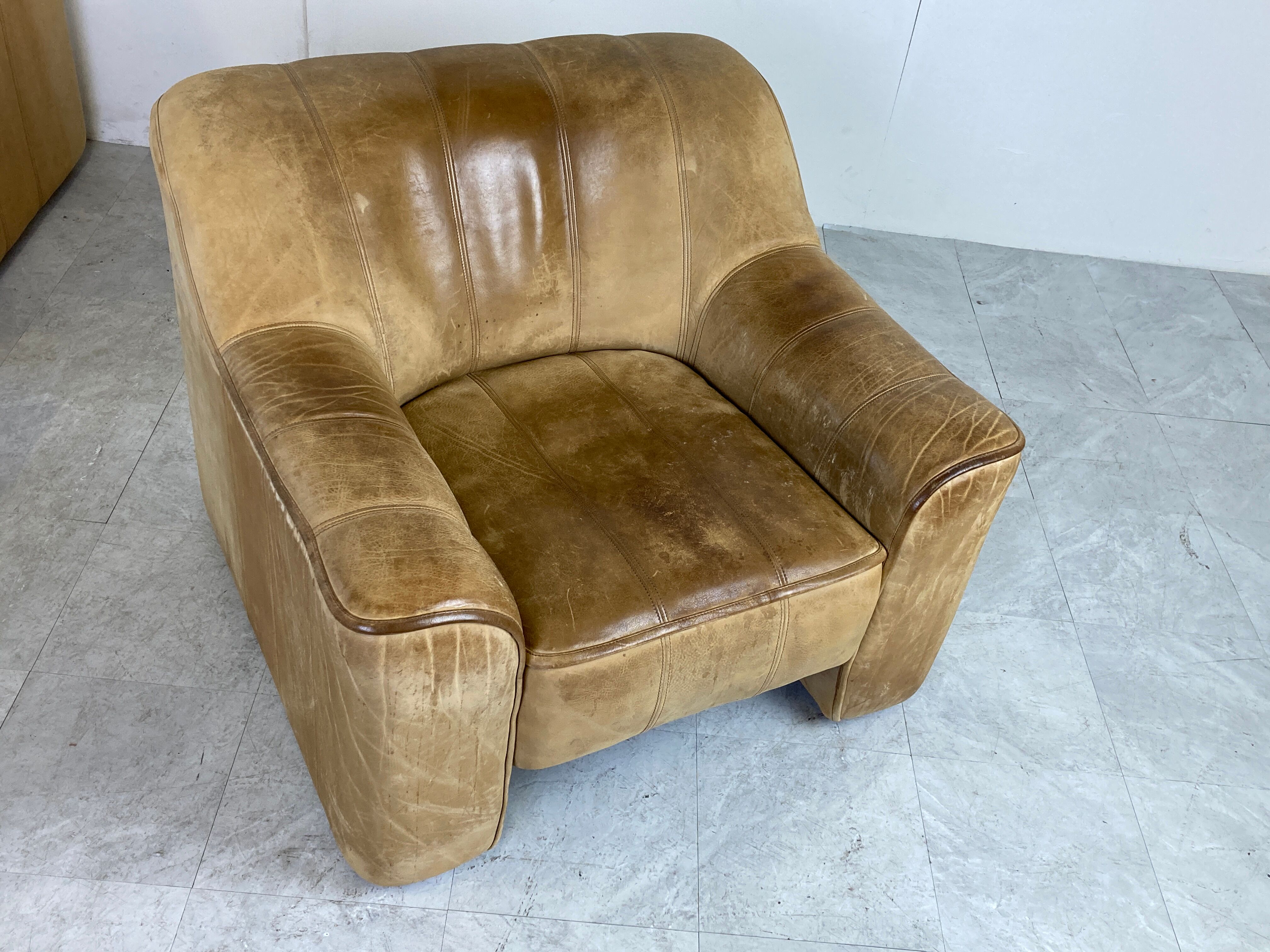 De Sede DS44 sofa set, 1960s