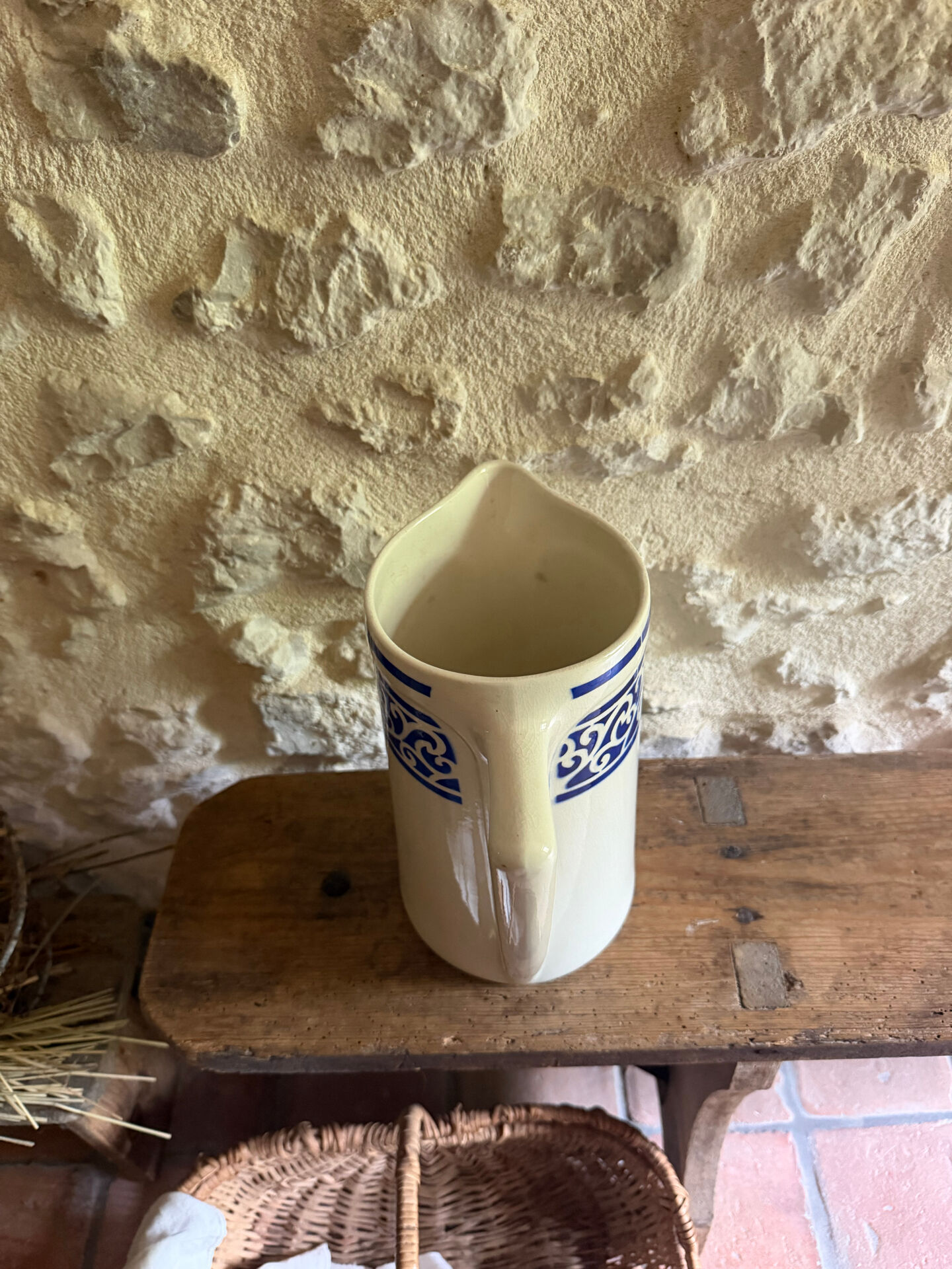 Pichet KG Luneville in ironstone