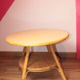 Ratin round coffee table