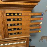 Scoreboard for billiards or snooker