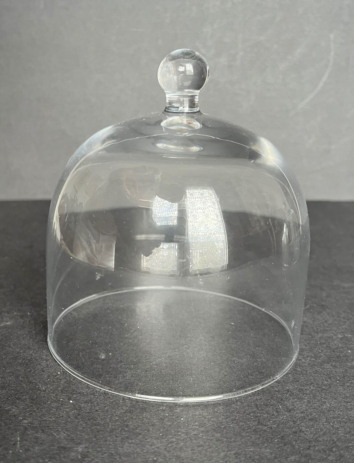 2 glass bells