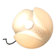 Glass wall light by Peil and Putzler, 1980s