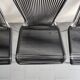 Suite de 4 chaises vintage scoubidou 1960