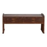 Japanese low table with cedar drawers – Showa period (c. 1926–1970)