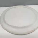 Plat ovale vintage en faïence anglaise