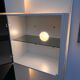 Mid-Century Modern backlight wall modular system by Acerbis. Italy 1970s