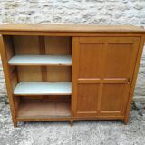 Furniture has two sliding doors