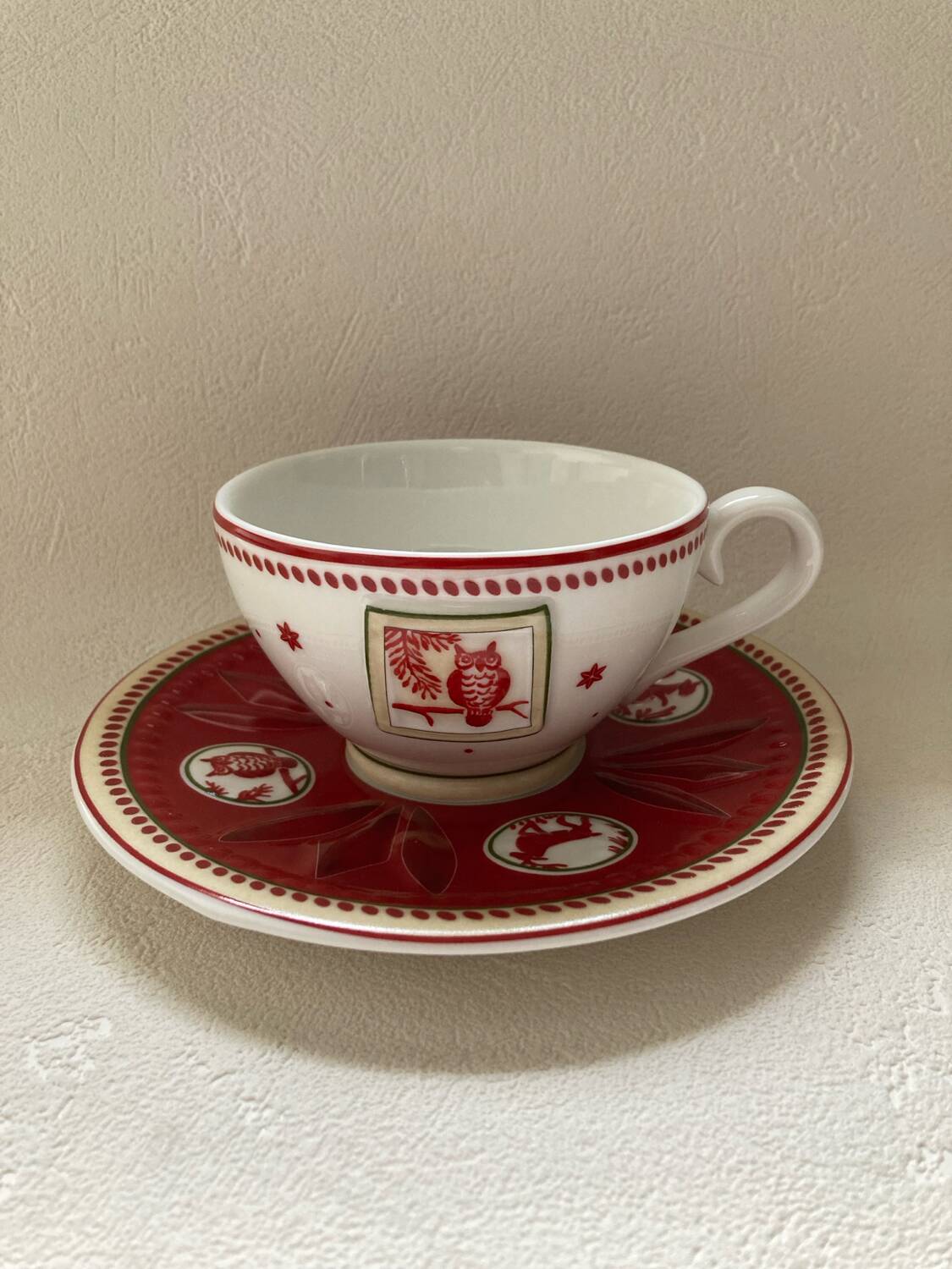 Tasse et Soucoupe Noël Villeroy et Boch Enjoyment