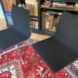 pair of Charles & Ray Eames chairs for Herman Miller model EA 106