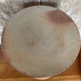 Old Large Model Vase Stoneware Brown Beige 60s Vintage