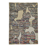 Handwoven Turkish Recycled Boho Rug 223 cm x 311 cm