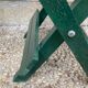 Folding stool in vintage canning