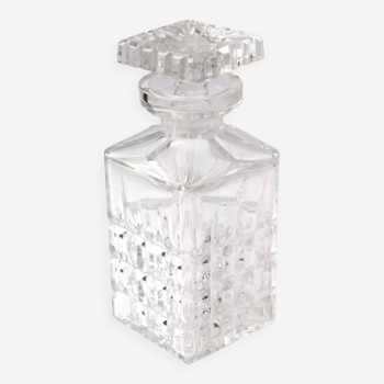 Cut crystal whiskey decanter