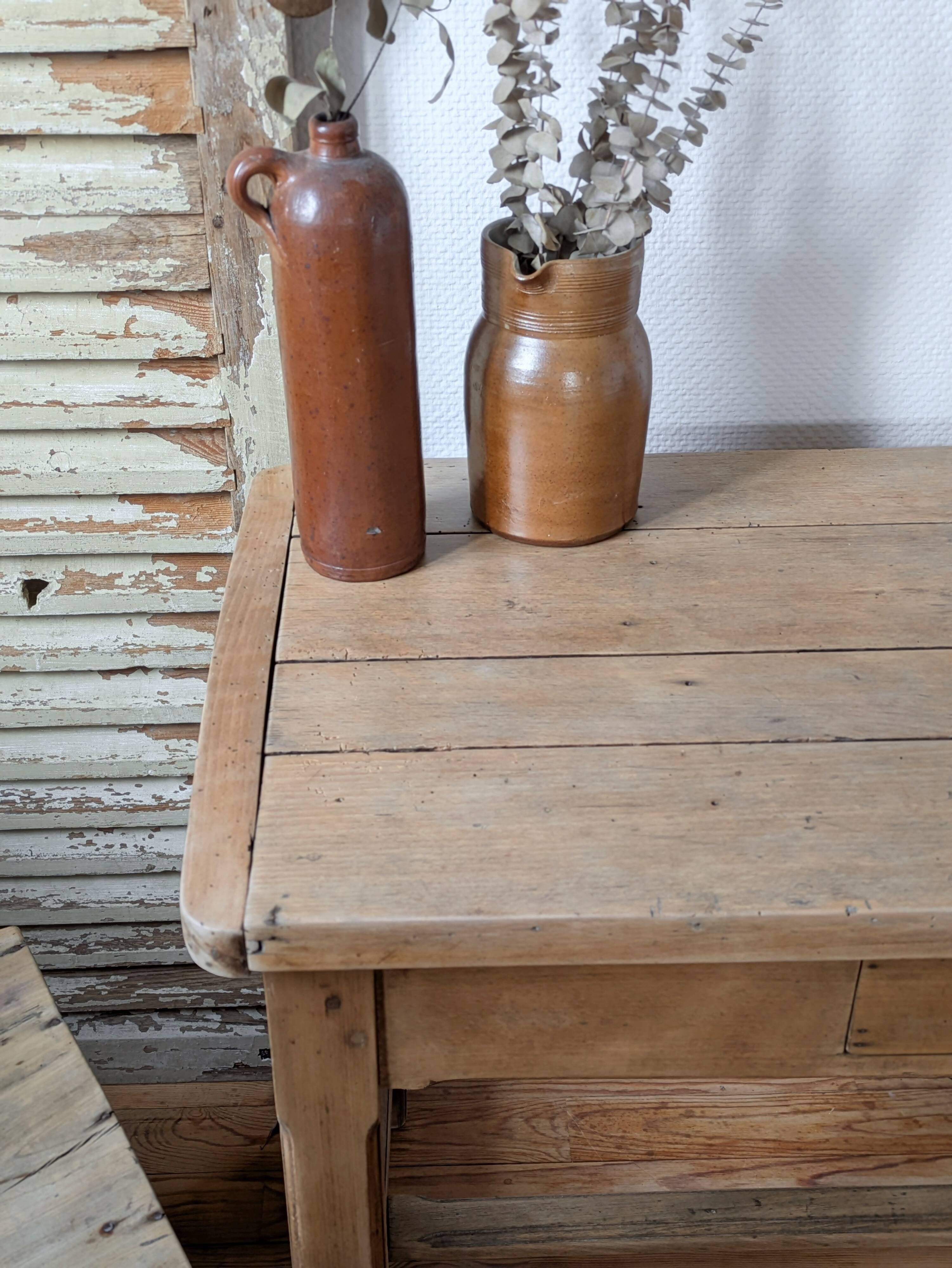 Renovated vintage side table