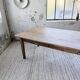 Oak farmhouse table 1950 212cm