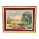Original Swedish Oil On Canvas – “Landscape” By Ragnar Falk – Signed