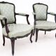 Pair of armchairs, France, circa 1870.