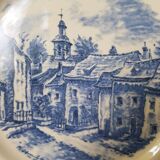 Assiette de roses vintage Villeroy & Boch fabriquée au Luxembourg