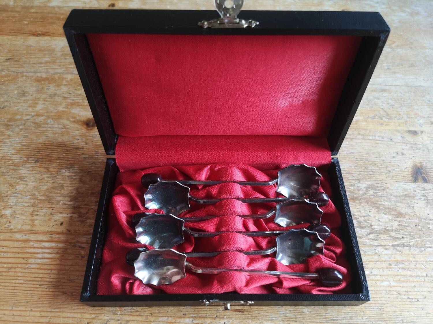 Art Nouveau Coffee Bean Mocha Spoons