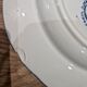 Lot of 4 flat plates Creil Montereau model Flora