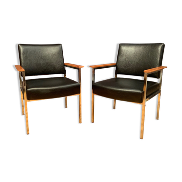 A pair of armchairs from the 1960s