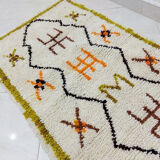 Moroccan berber carpet 100x62cm
