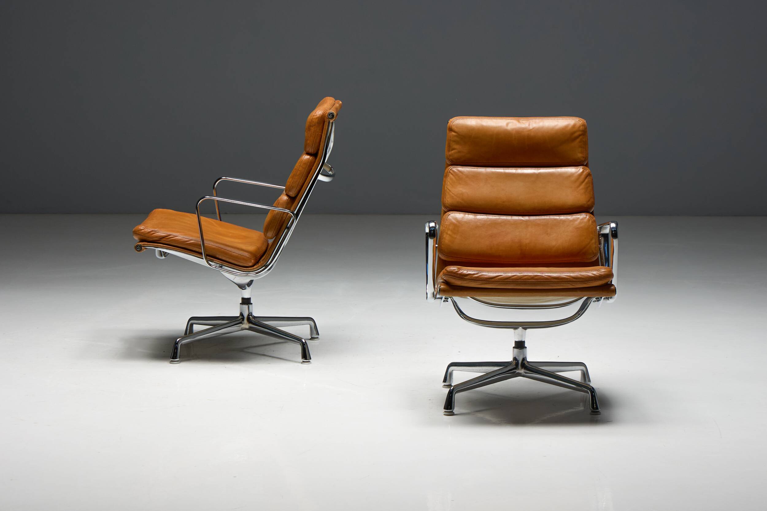 EA216 Soft Pad Chair by Charles and Ray Eames, USA, 1969
