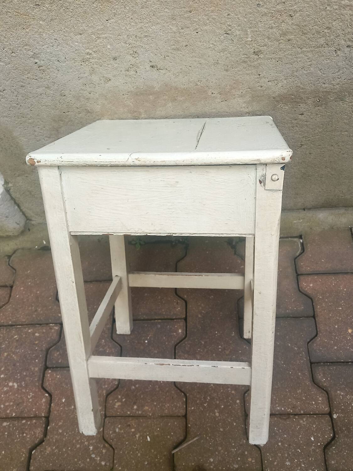 Tabouret coffre vintage