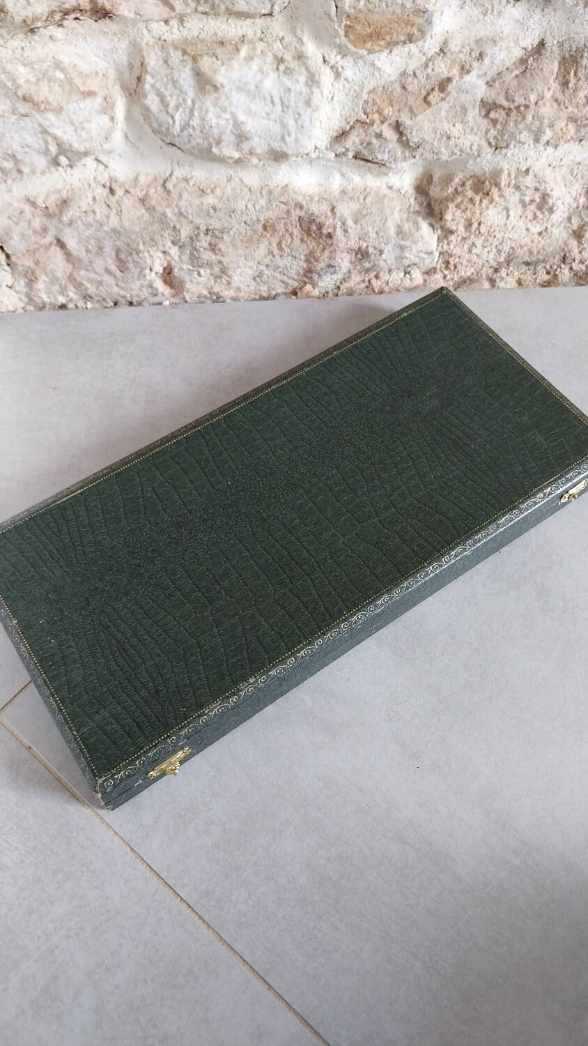 Antique dessert cutlery set