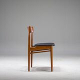 Model 39 Teak Dining Chair by Henry Rosengren Hansen for Brande Møbelindust