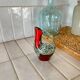 Blue rockery vase