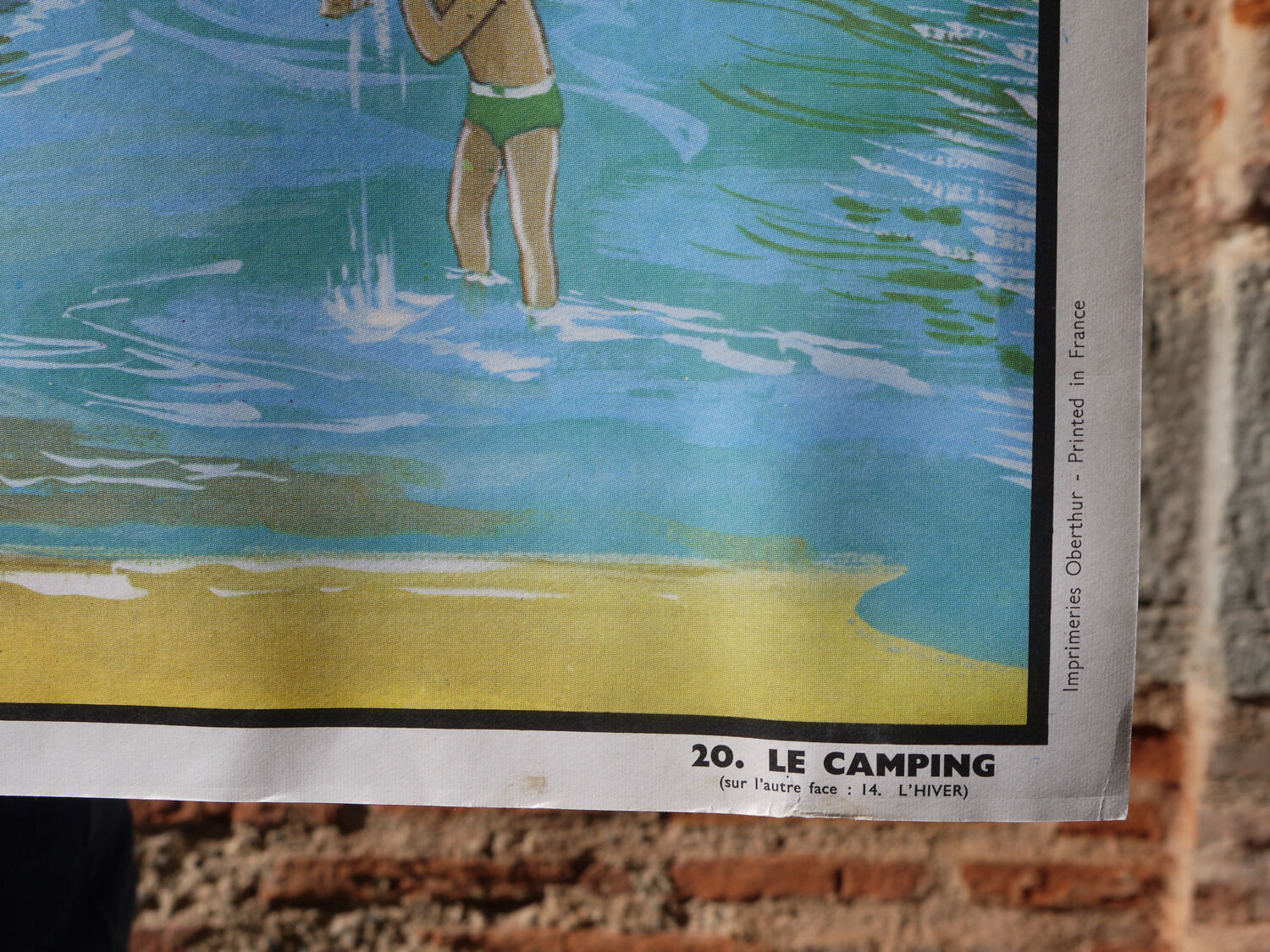 Camping & Winter School Poster