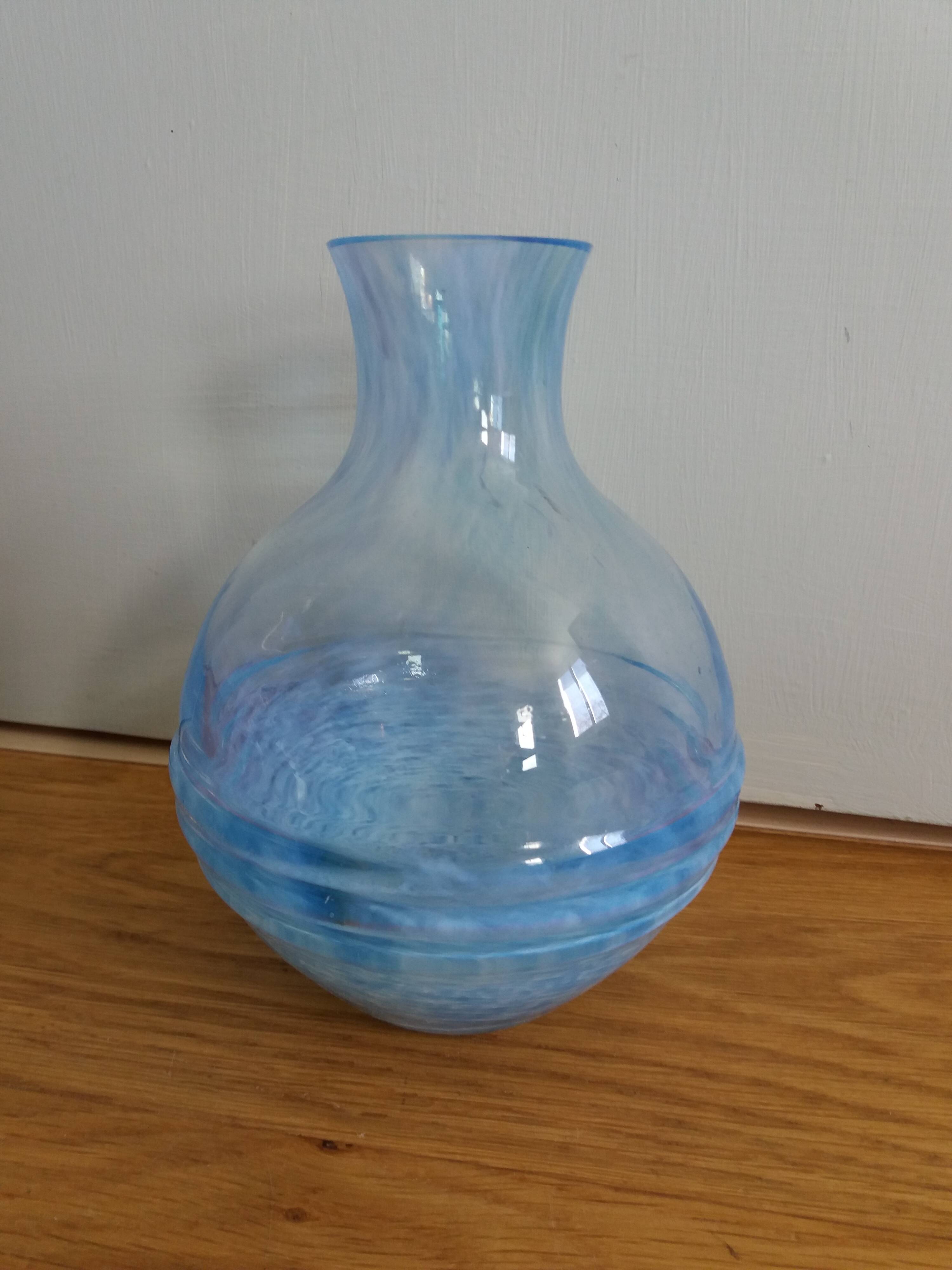 Caithness Glass blown glass vase