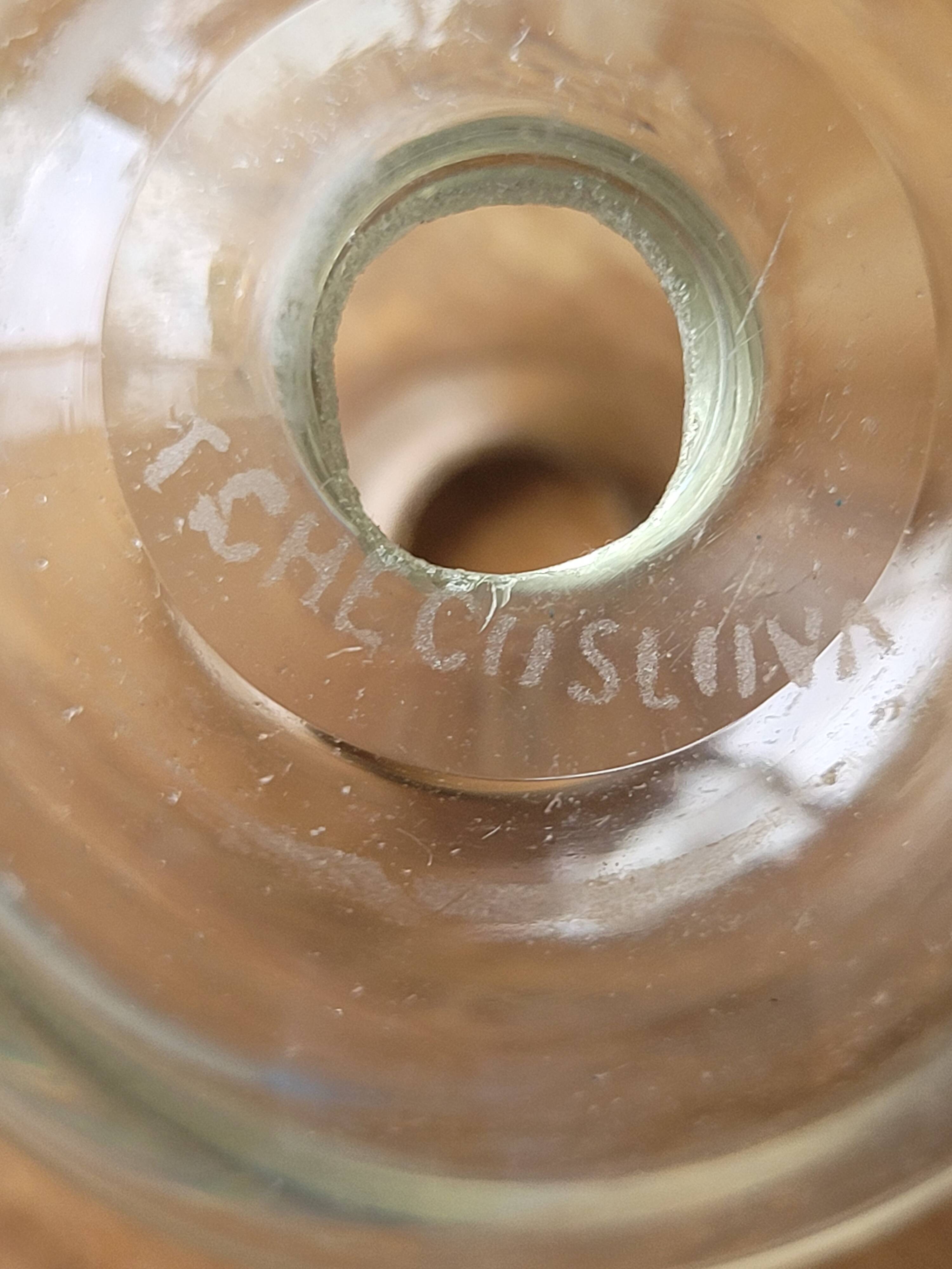 Chrome lamp base and glass balls dlg J. Adnet