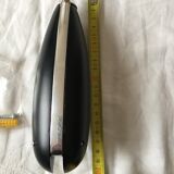 Retractable wood design hook black wood