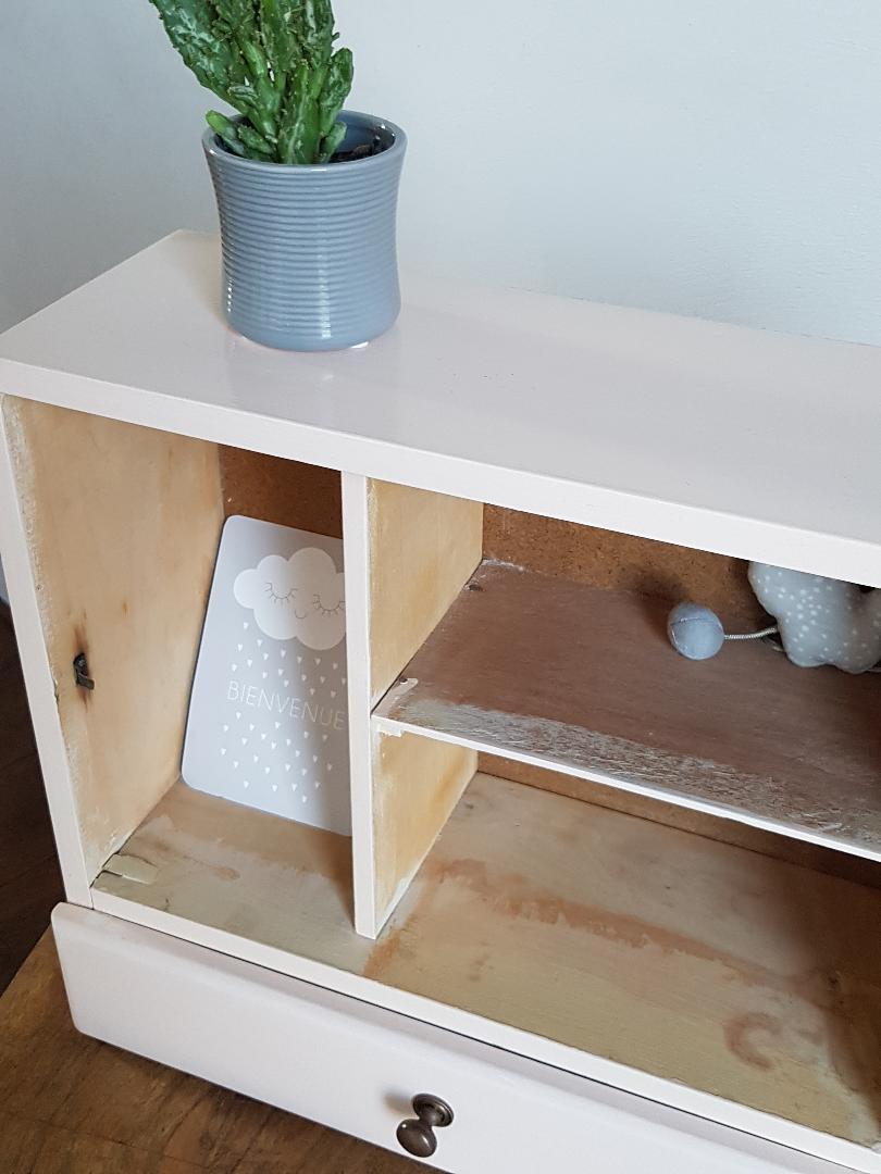 Vintage powder pink medicine cabinet