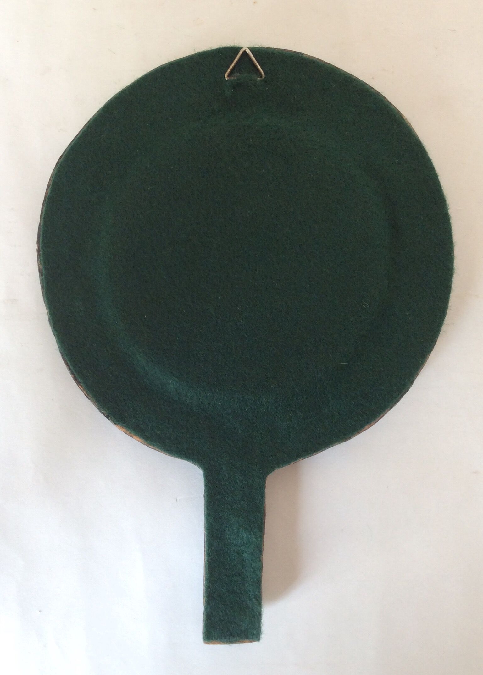 Ceramic hand-facing mirror, 1960s