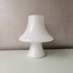 Lampe champignon Murano blanc, Gambaro e Poggi pour Vetri, 1970
