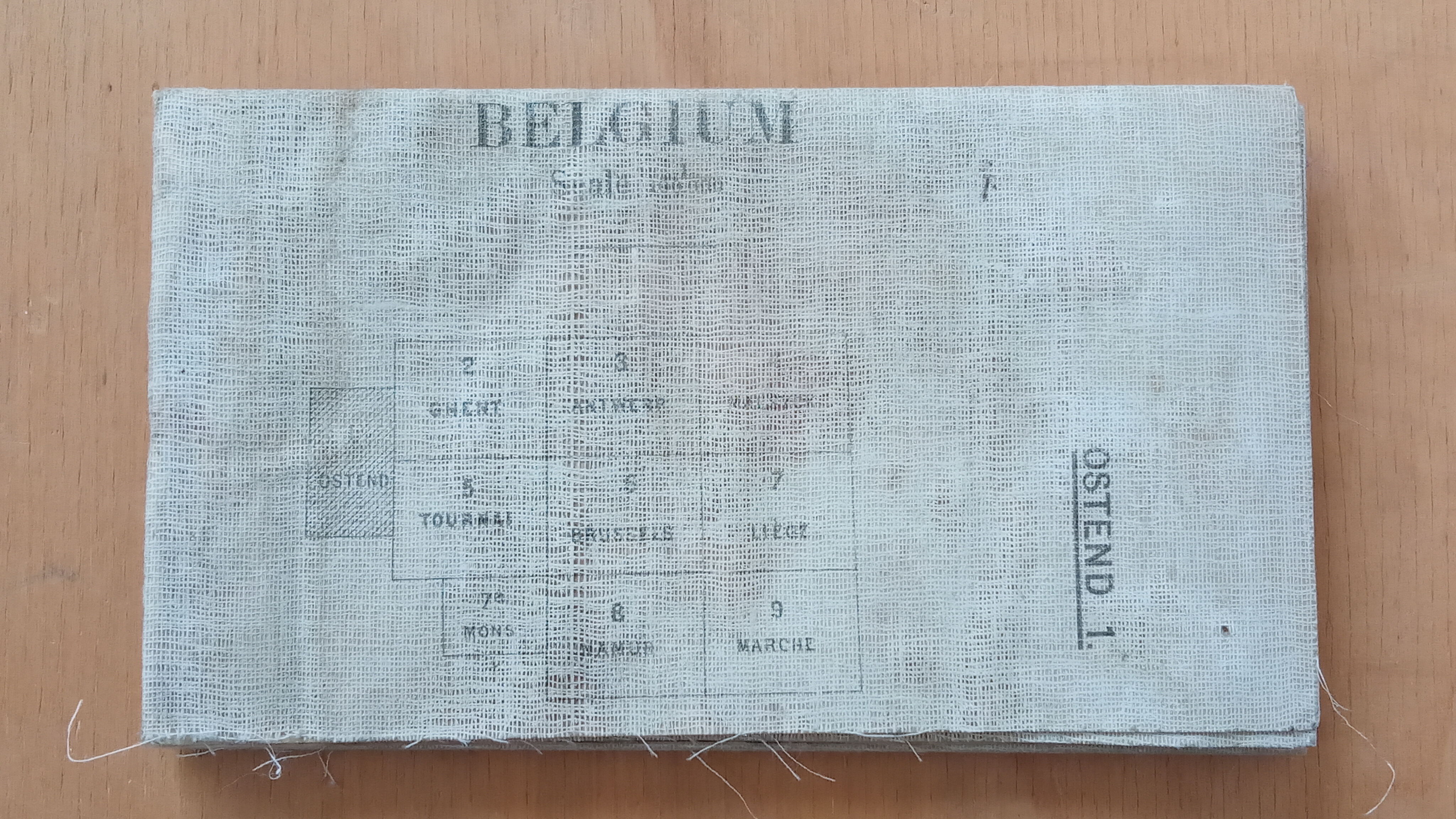 Ostend 1911's eye-watering map