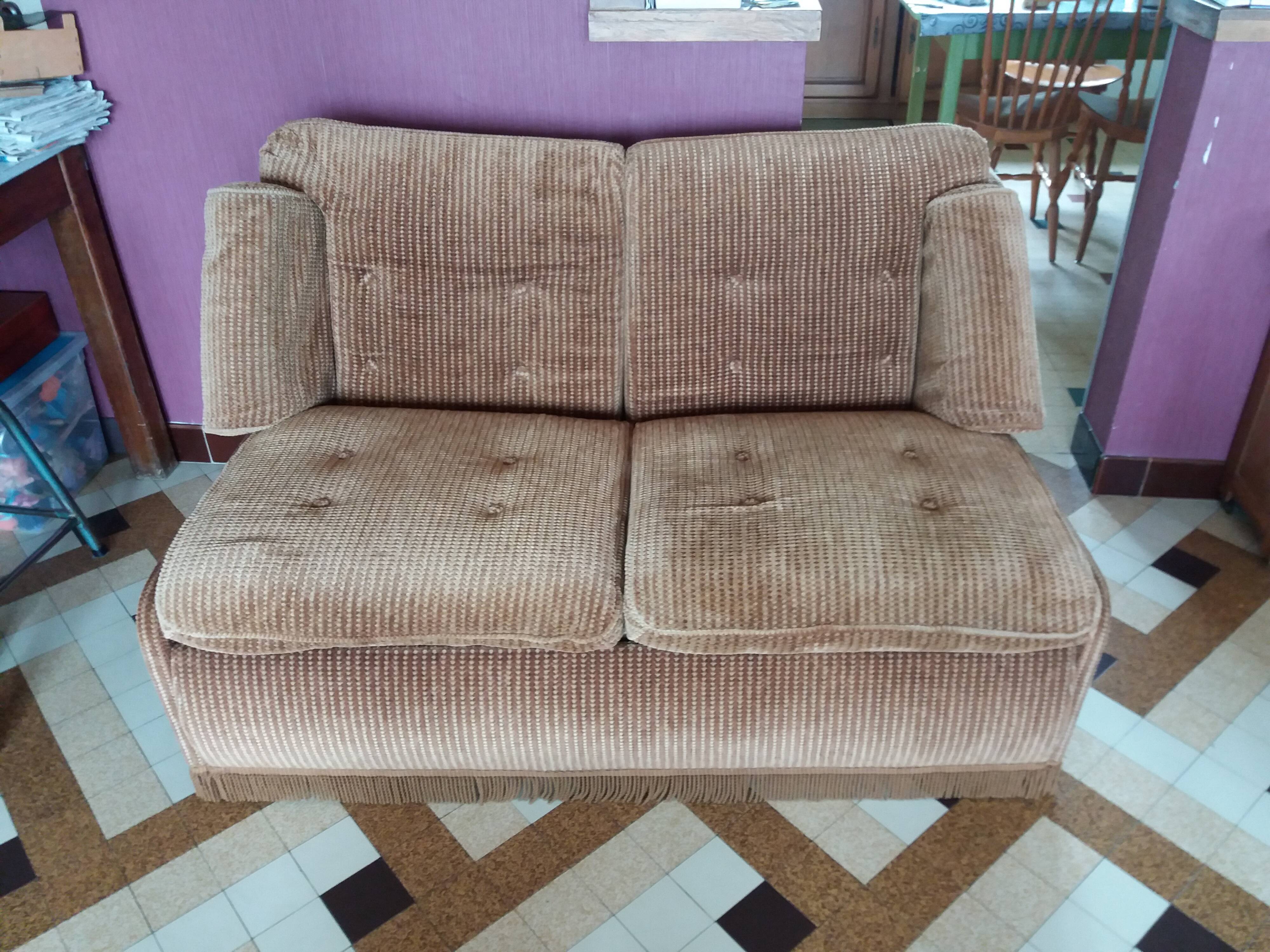 Sofa bed Ducal by Albert Ducrot 60s to restore