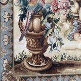Handmade aubusson vintage tapestry 116x149 cm