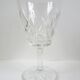 6 chiseled water glasses