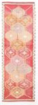 3x10 Soft Pink Runner Rug, Pastel Orientel Runner, 95x294Cm