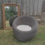Rattan armchair