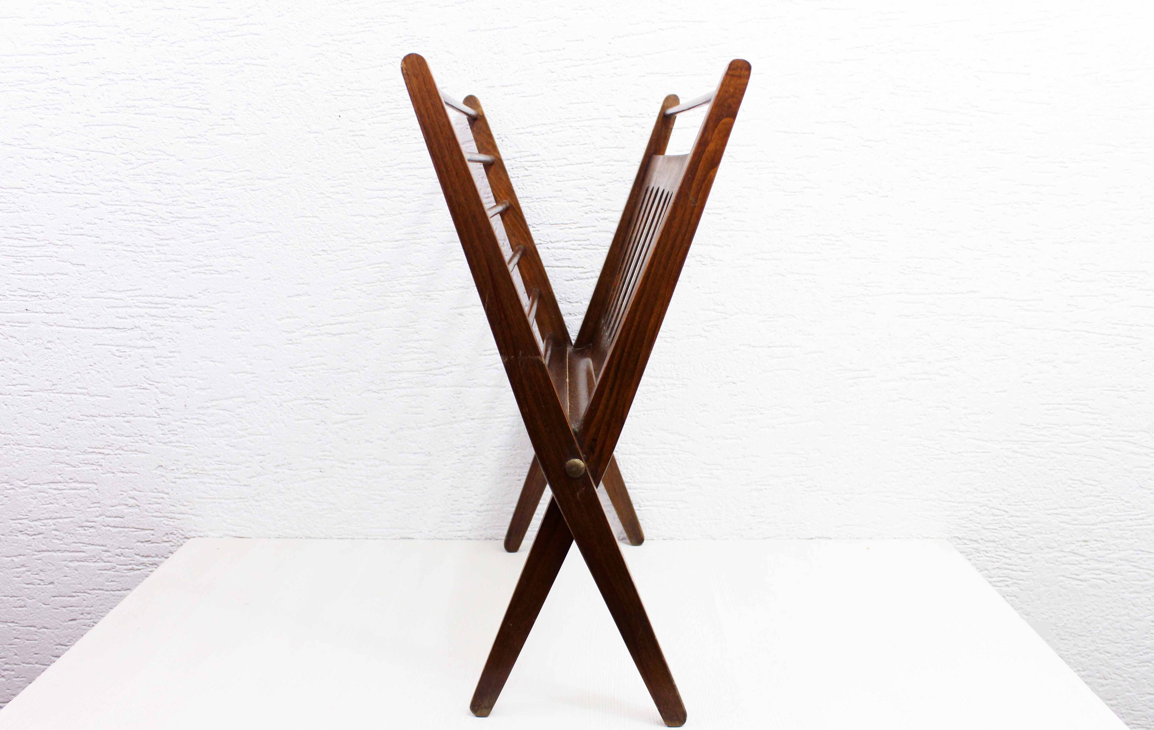 Foldable magazine holder Braakman 1950