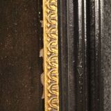 Antique religious painting Virgin with child from 17th century