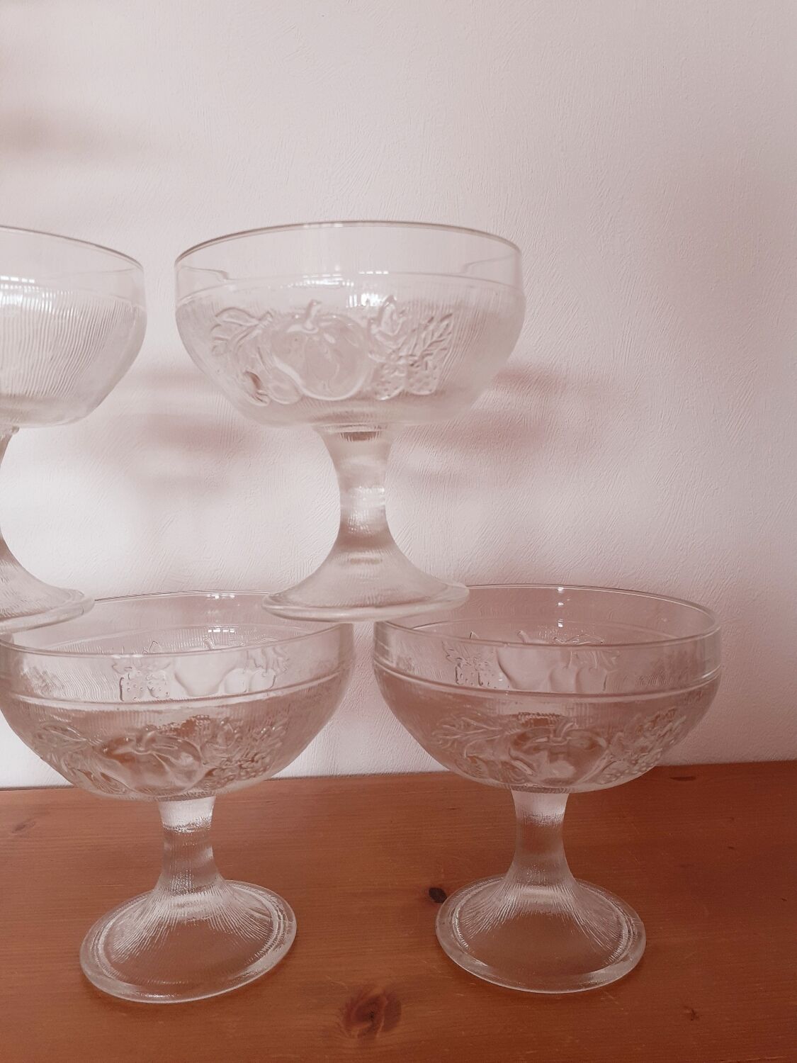 Vintage standing cups