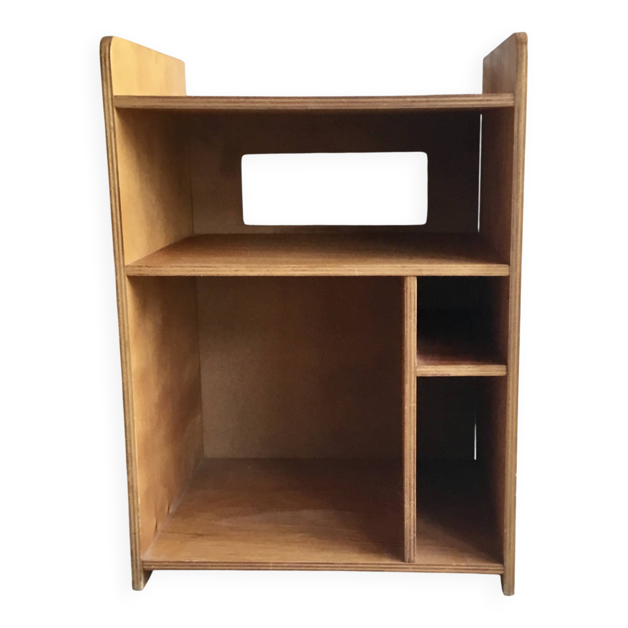Vintage plywood hi-fi cabinet - 1960