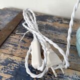 Electrified Art Deco walking lamp with new