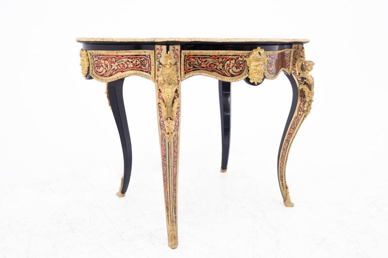 Antique table, France, mid-19th century. After renovation.